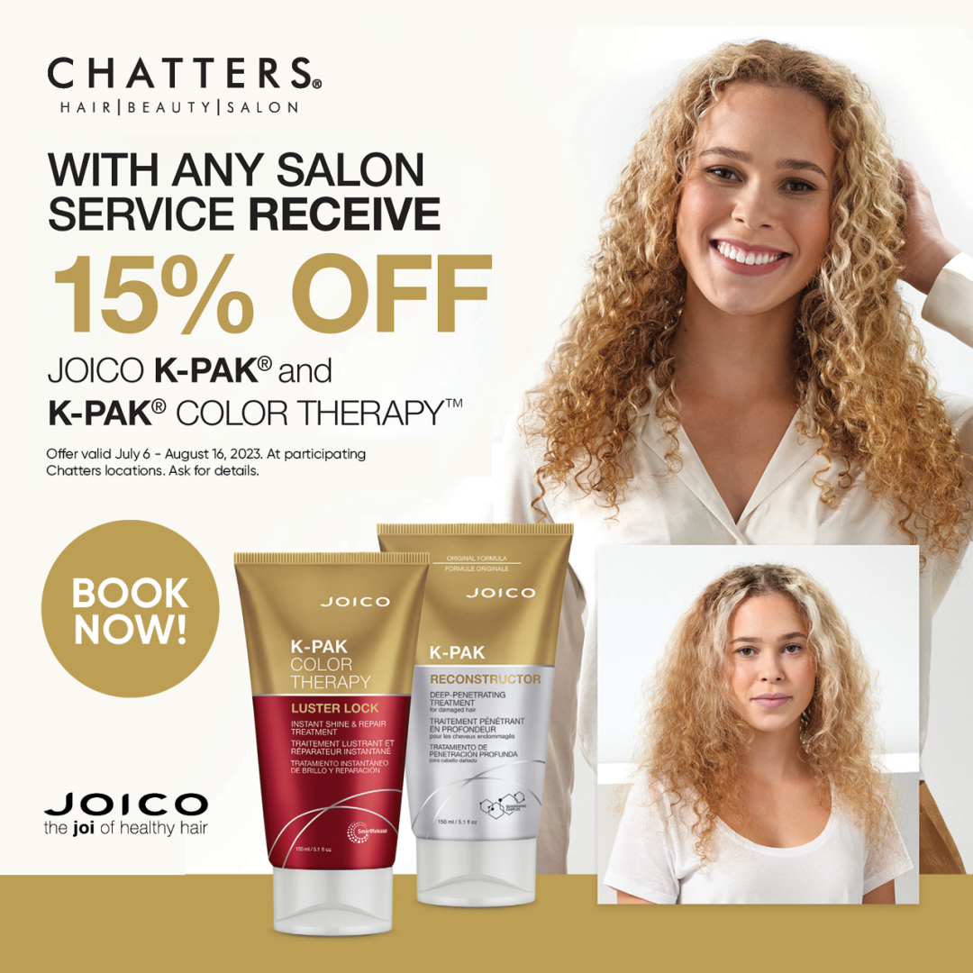 Chatters Hair Salon Get 15 Off Your Next Salon Visit With Joico   Chatters Hair Salon Campaign 97 Get 15 Off Your Next Salon Visit With Joico EN 1080x1080 1 